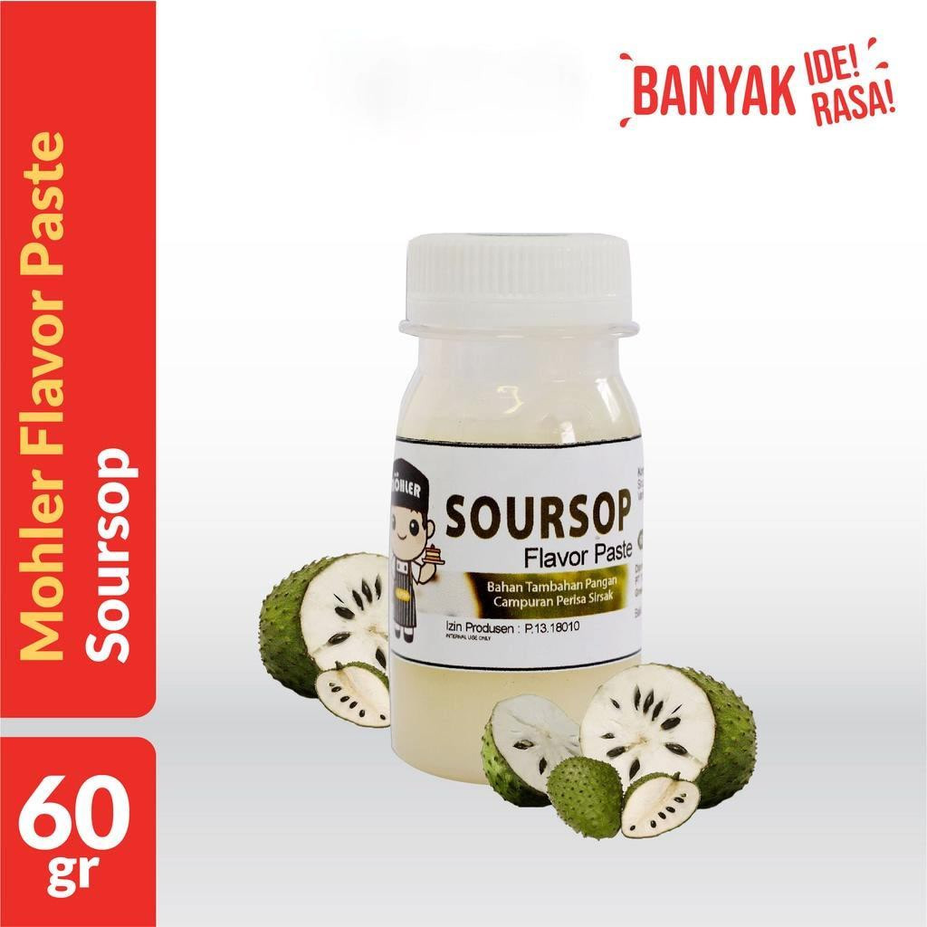 

✨ TOMOTOSTORE ✨ MOHLER Pasta Perisa Pewarna Sirsak / Soursop