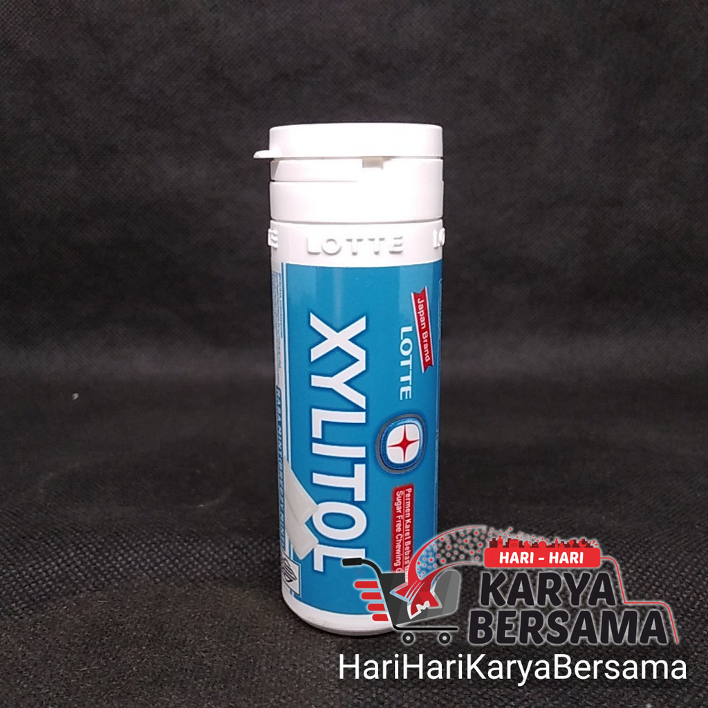 

PERMEN KARET LOTTE XYLITOL RASA BREEZY MINT 26.1GR