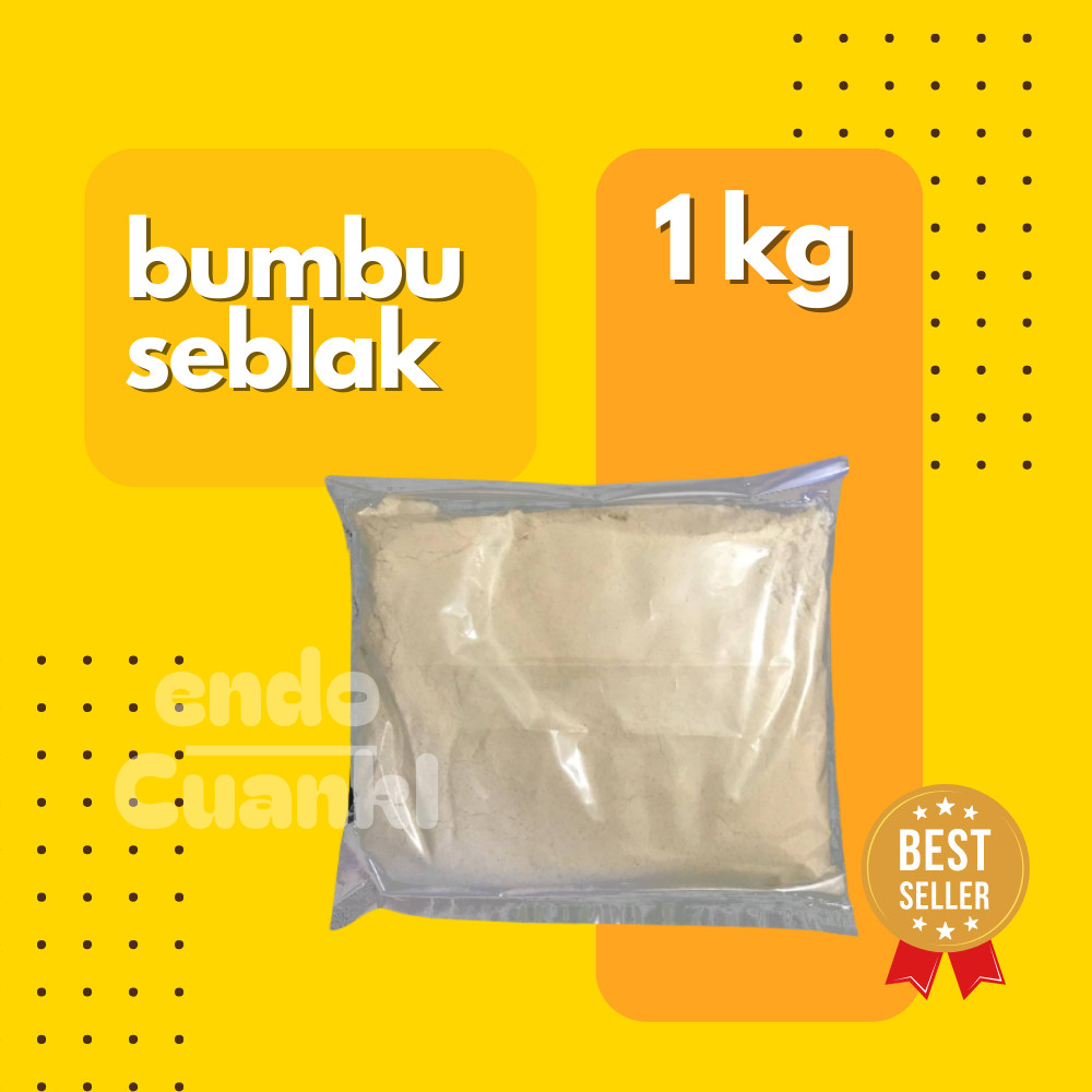 

1 KG BUMBU SEBLAK bumbu penyedap racikan untuk seblak dengan CIKUR Khas Dari ENDOSHOP