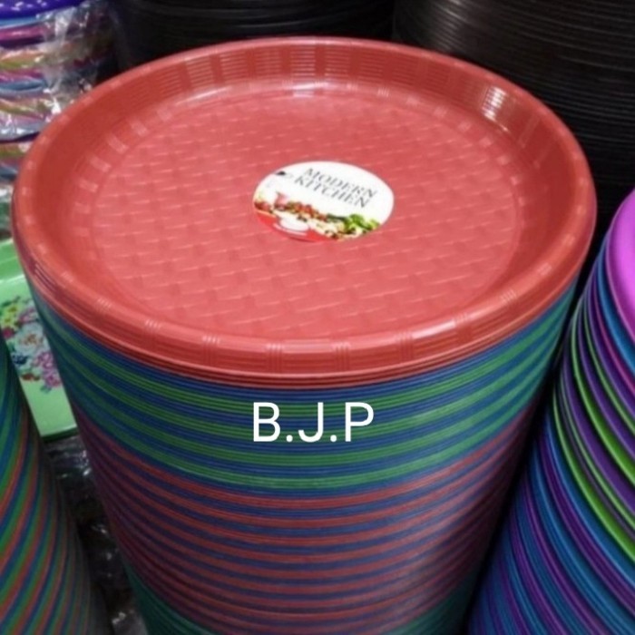 TAMPAH PLASTIK BESAR NYIRU PLASTIK NAMPAN BULAT