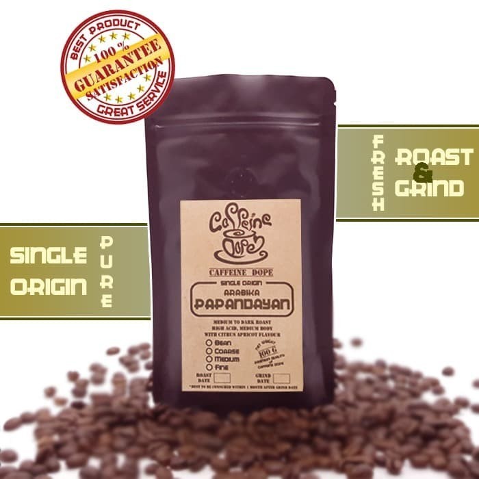 

[Best Seller Coffee] Kopi Arabika Garut Papandayan 100 Gram Single Origin - Fine - Halus