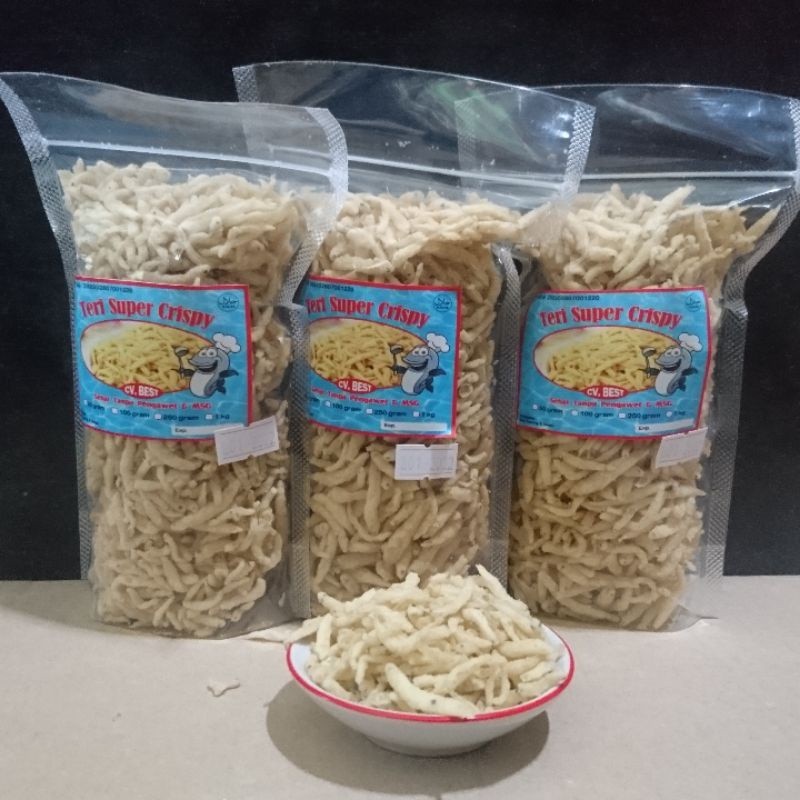

Teri crispy Super 100gr Teri nasi / Medan crispy super