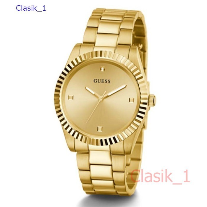 Original 100%!! GUESS GW0542G2  CONNOISSEUR Jam Tangan Pria  Gold