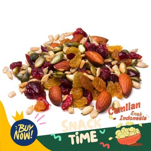 

Special Diskon Trail Mix Trailmix Mixed Nuts and Dried Fruits (Kacang & Buah) – 275 gram