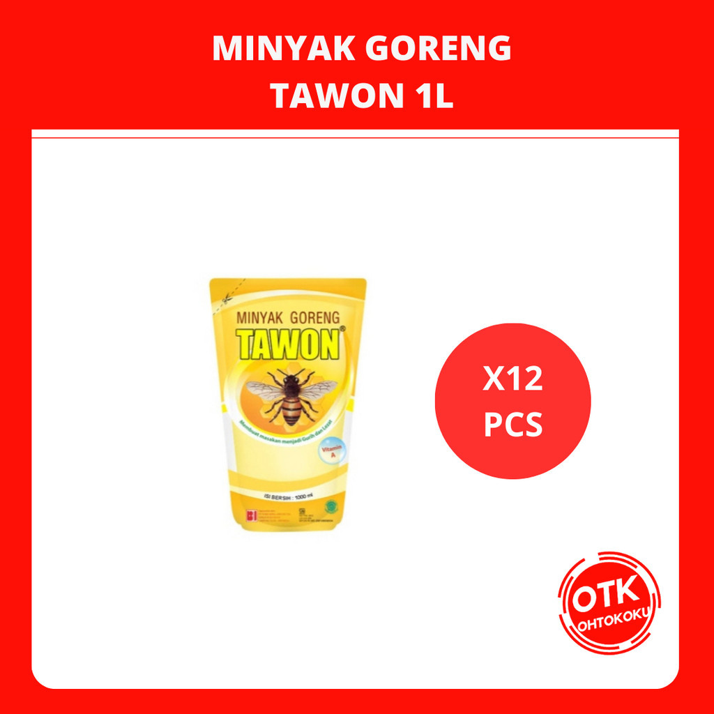 Tawon Minyak Goreng 1L - 1 Dus