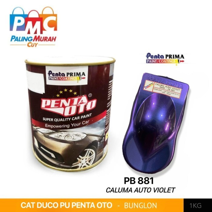 Cat BUNGLON PENTA OTO PB 881 - CALUMA AURO VIOLET /Cat Duco PU Bunglon