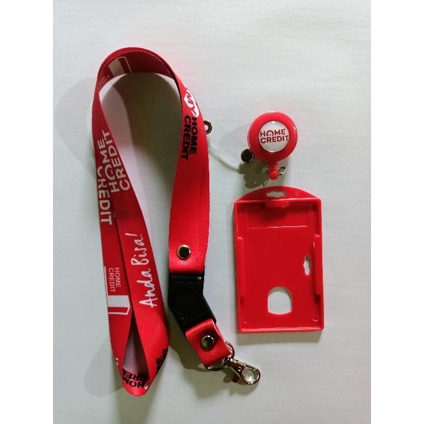 

Tali id card homecredit Home Credit Lanyard printing READY STOK