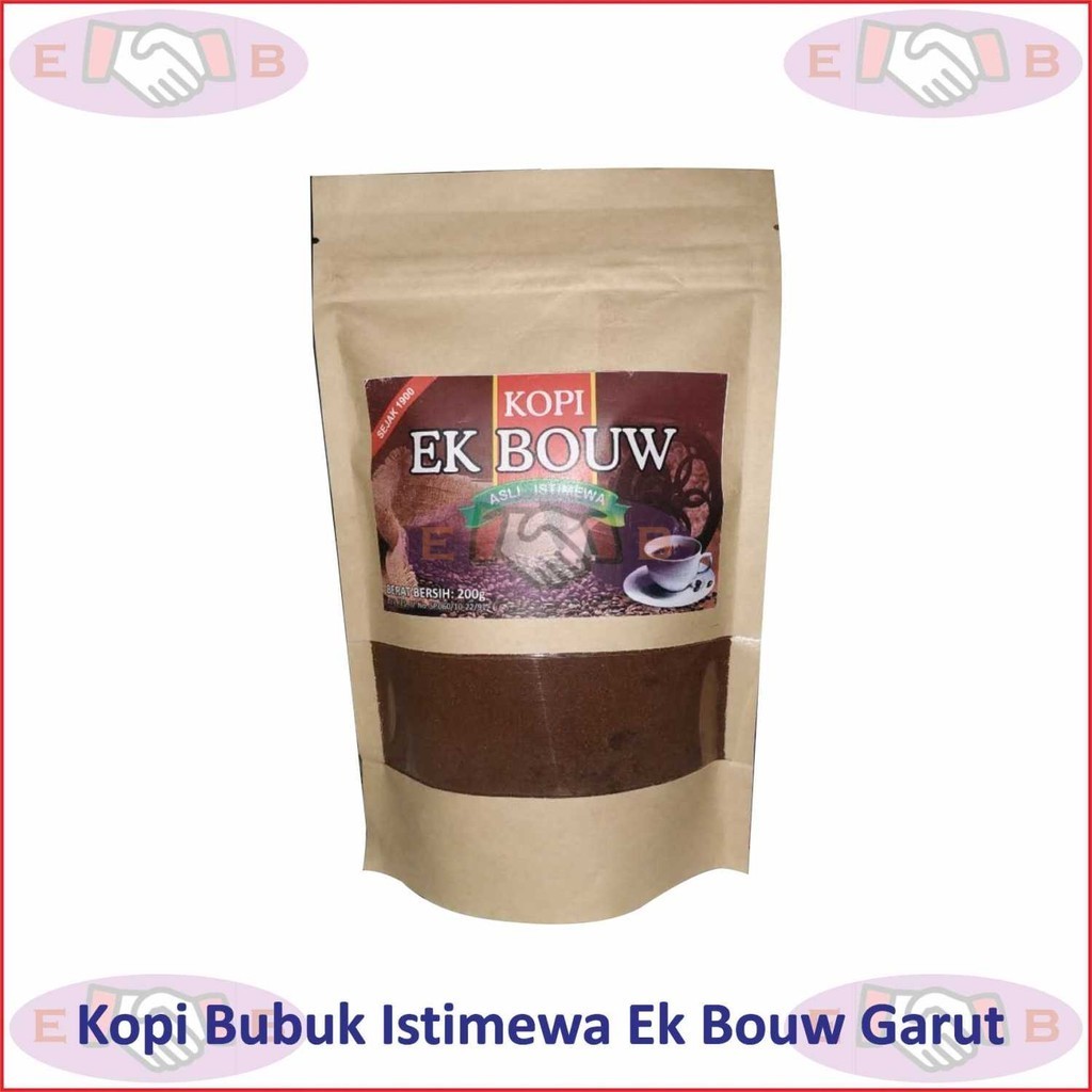 

Sawamu - Kopi Bubuk Istimewa Ek Bouw Garut Kemasan Standing Pouch 200g