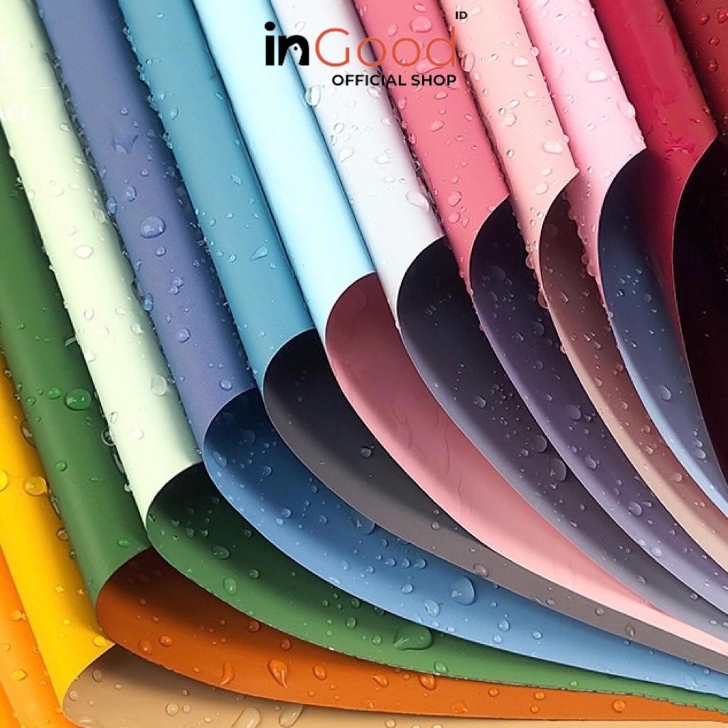 

IN GOOD - (5 LEMBAR) - FL4 OYA SMALL 38.5*45cm Kertas Bunga Buket Dua Warna Bi Color/Kertas Buket Bunga Florist Cellophane