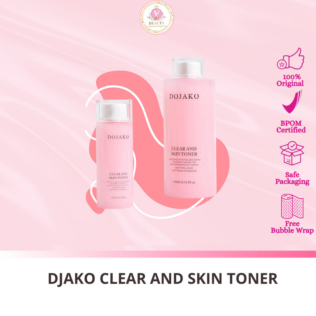 YF BEAUTY TONER DOJAKO SKINCARE MENGECILKAN PORI PORI IMPORT READY STOCK