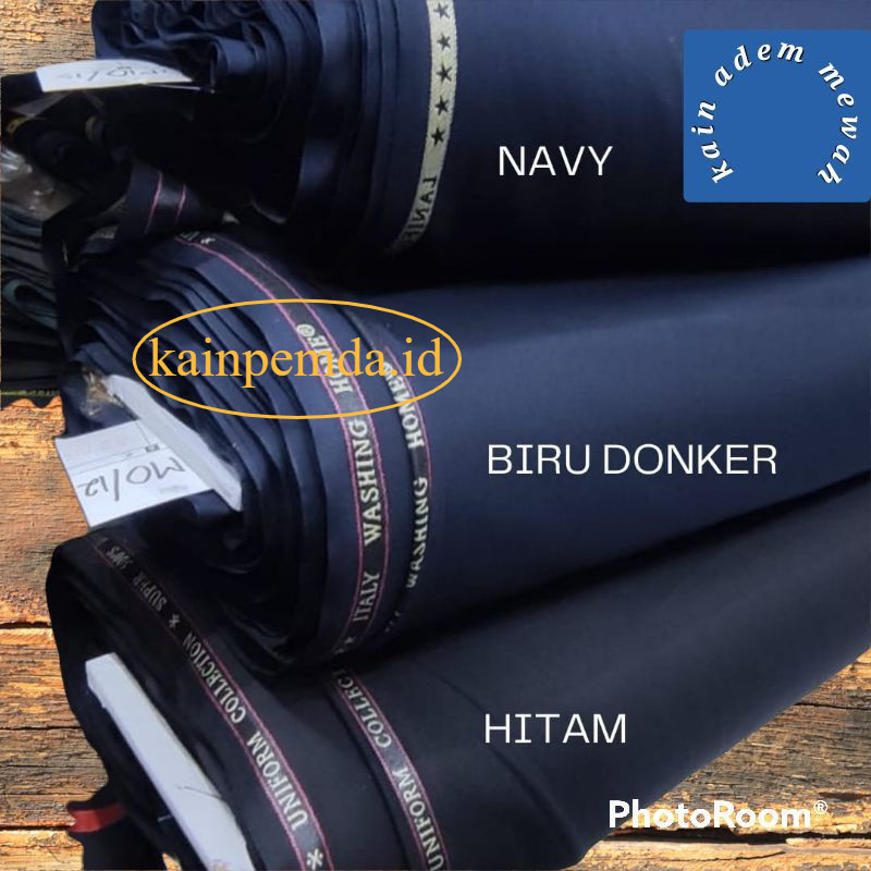 Bahan Kain Formal Kantor- Seragam PDH pns meteran