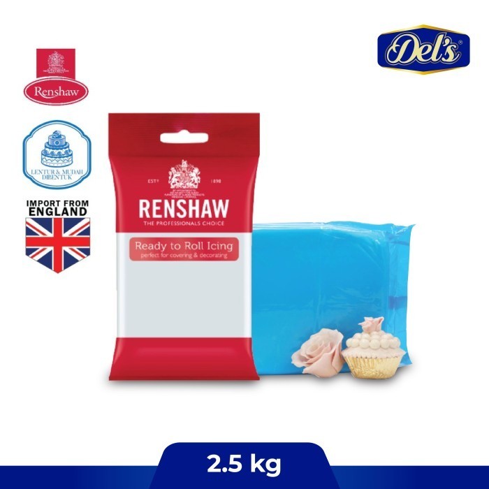 

Fondant Kue Putih Siap Pakai - RENSHAW WHITE ICING 2.5kg