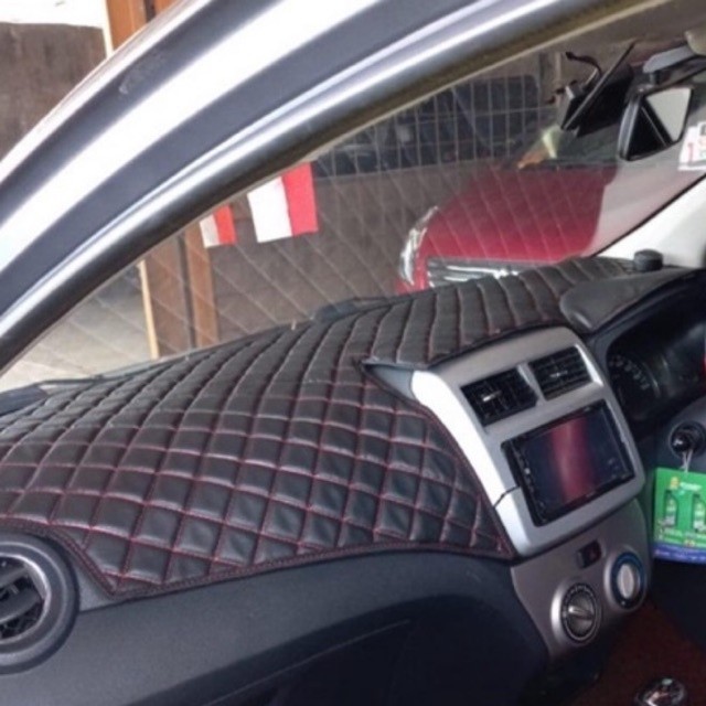 Cover Alas Dashboard Kulit Motif Wajik Agya/Ayla