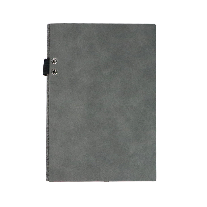 

Kualitas Tinggi Kantor Bisnis Dicetak Khusus Kulit PU A5 Sampul Keras Notebook Garis Bertitik dengan Logo