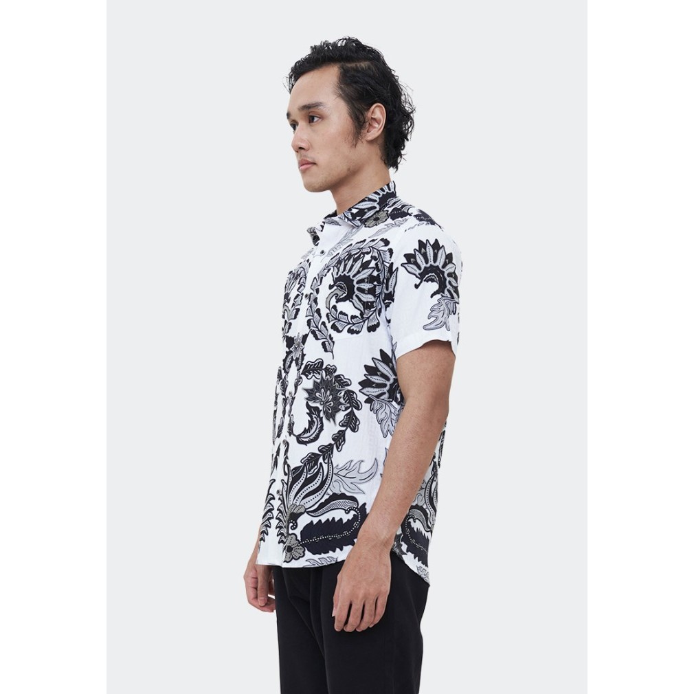 MANZONE Kemeja Batik lengan pendek DARKAYANA - S