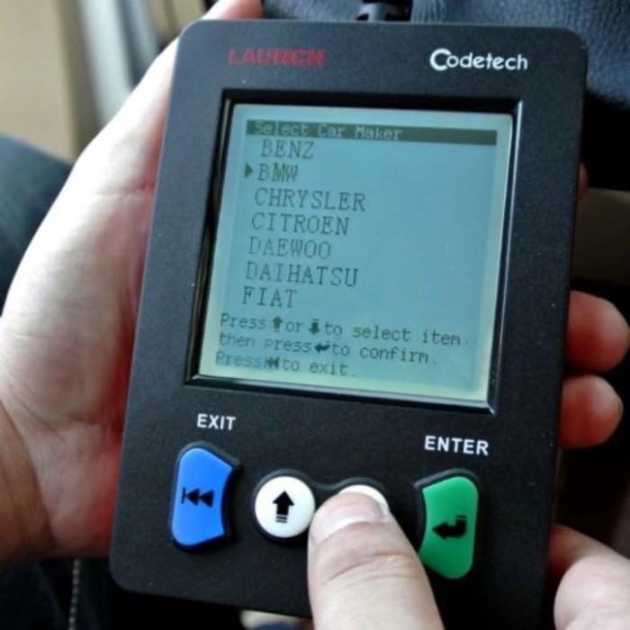 Original Launch Code Scanner Mobil Codetech
Obd2 Eobd X431 diagnostic