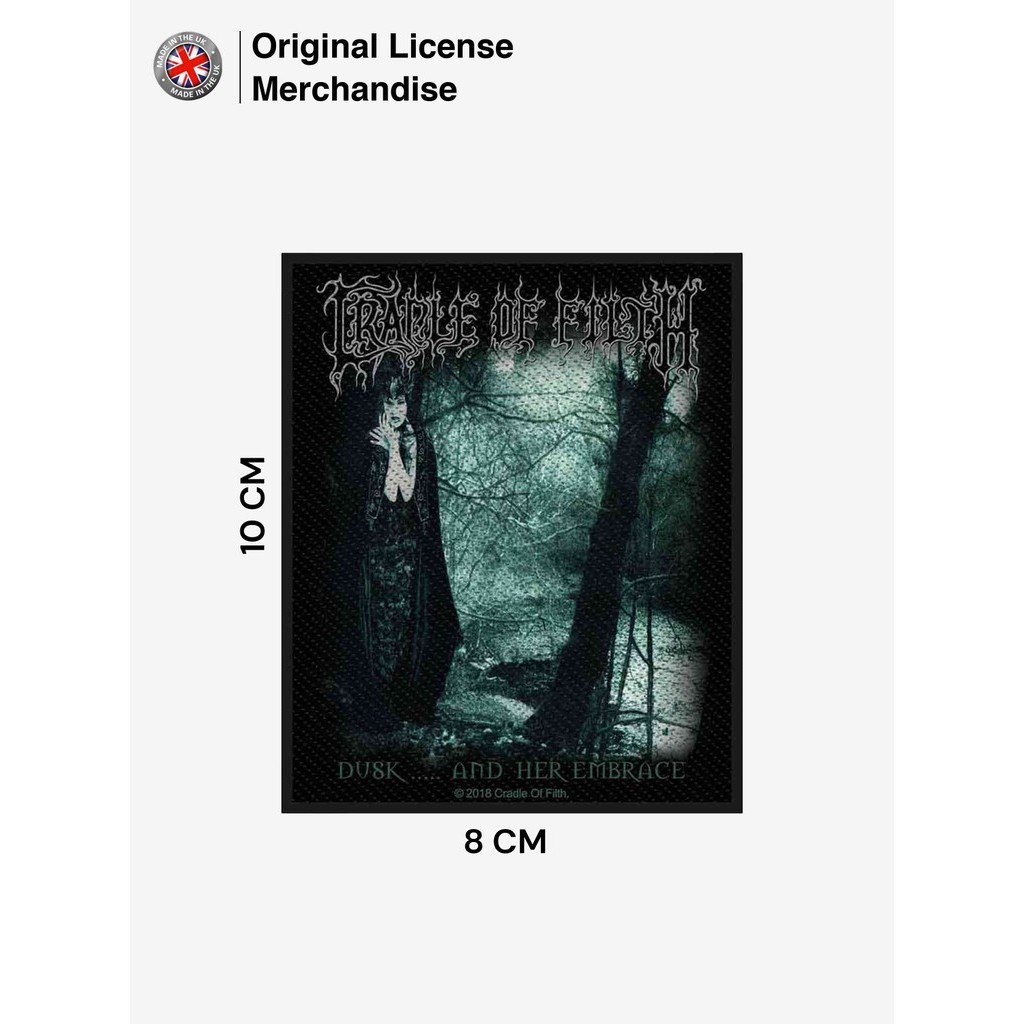 CRADLE OF FILTH - DUSK AND HER EMBRACE PATCH