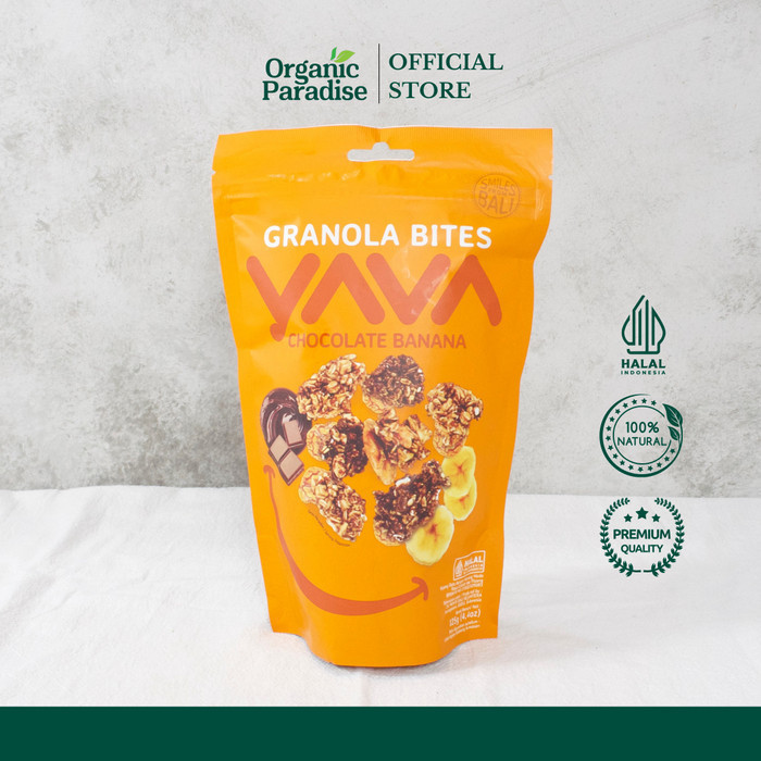 

YAVA Granola Bites Chocolate Banana 125 Gr
