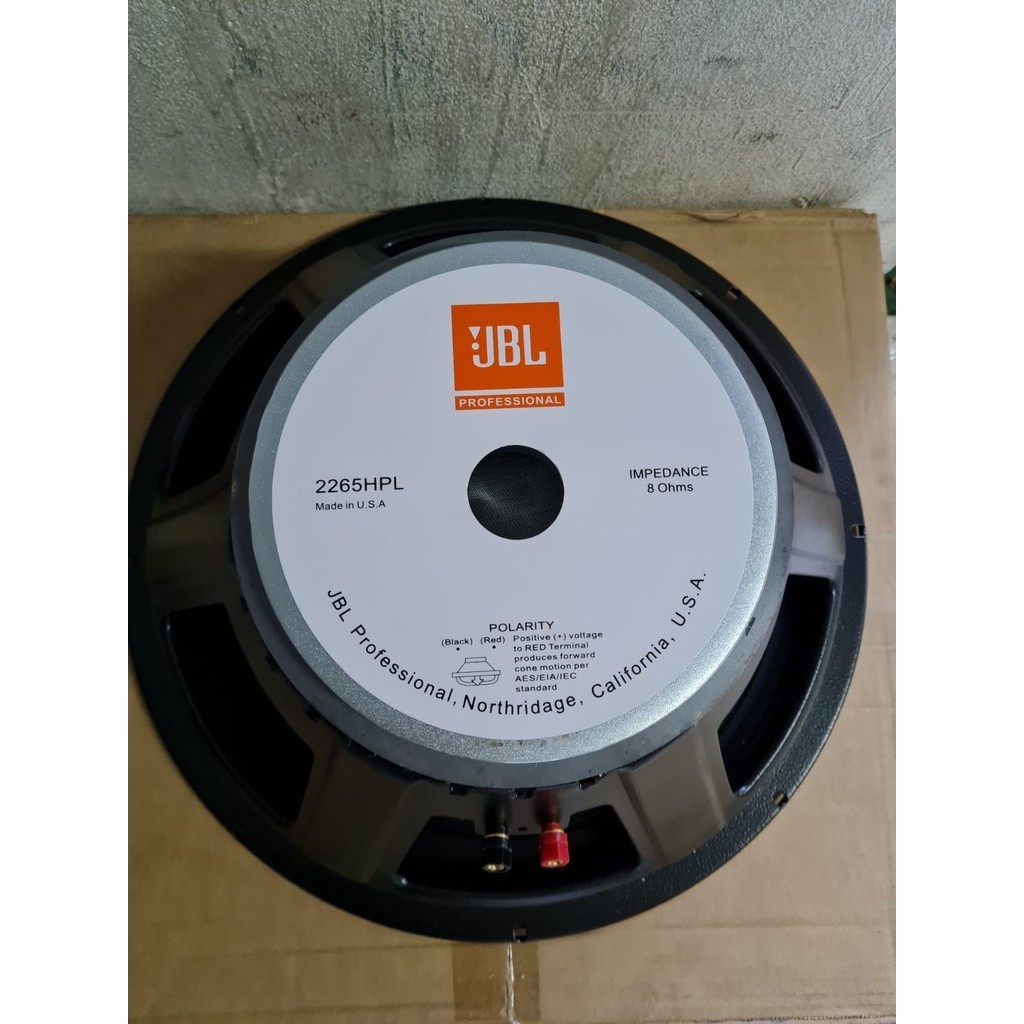 Speaker Component JBL 2265HPL / 2265 HPL 15 inch
