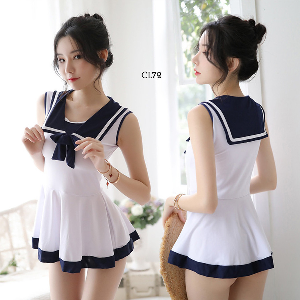 Costume Costume Sailor Moon Japanese Lingerie Costume Seragam Sekolah Pelaut Cl72