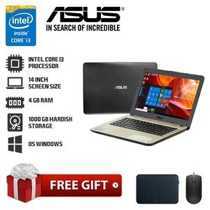 MURAaaH.. Laptop Asus X441 U INTEL CORE I3 RAM 8GB HDD 1TB/ SSD 512GB