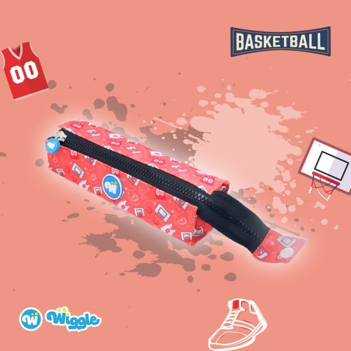 

Tempat Pensil Anak Laki Laki Wiggle Basketball Pencil Case