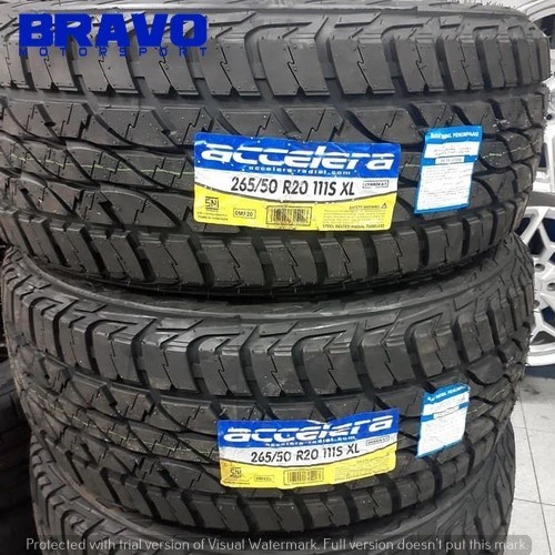 Ban Mobil Ring 20 Semi Offroad ACCELERA OMIKRON AT 265 50 R20 A/T - Bukan Achilles ATR-K Gajah Tungg