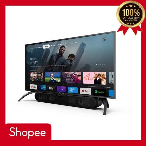 TV LED SHARP 42in ANDROID GOOGLE TV NETFLIK YOUTUBE DIGITAL PLAY STORE 2545