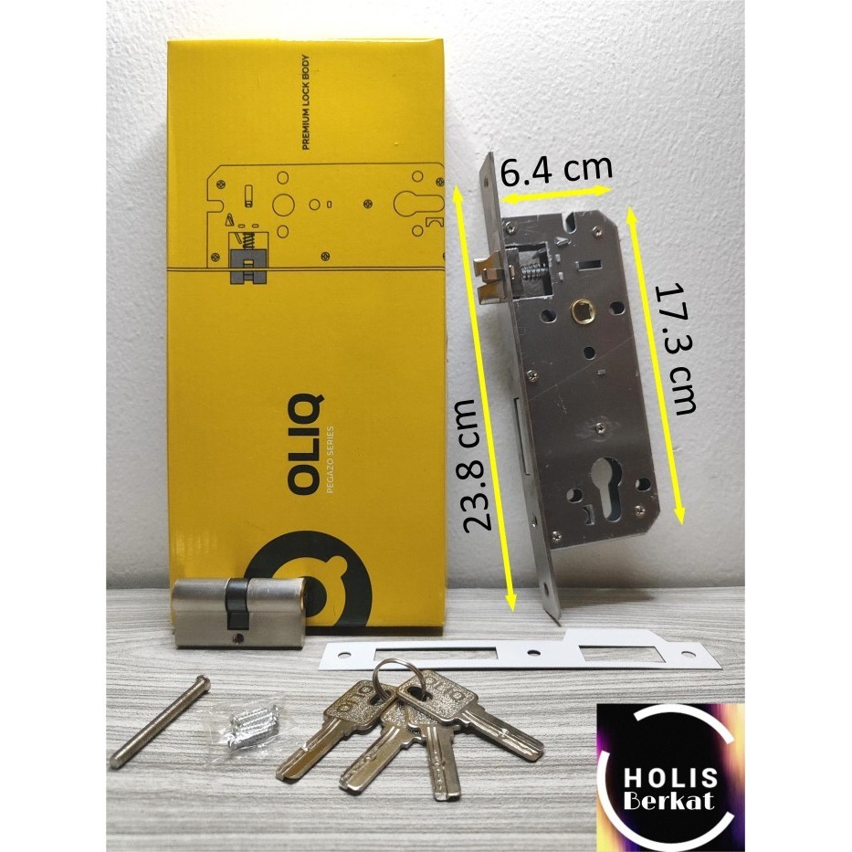 Body Kunci Pintu Rumah Besar / Slot Bodi Kunci Pintu Kamar SUS 304