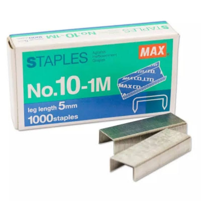 

ISI STAPLES MAX NO. 10