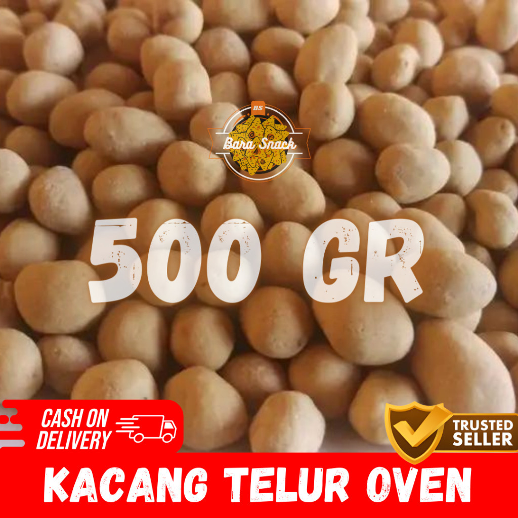 

[ 500gr ] Kacang Telur Cap Eliana / Kacang Oven Premium / Kacang Atom Murah -B