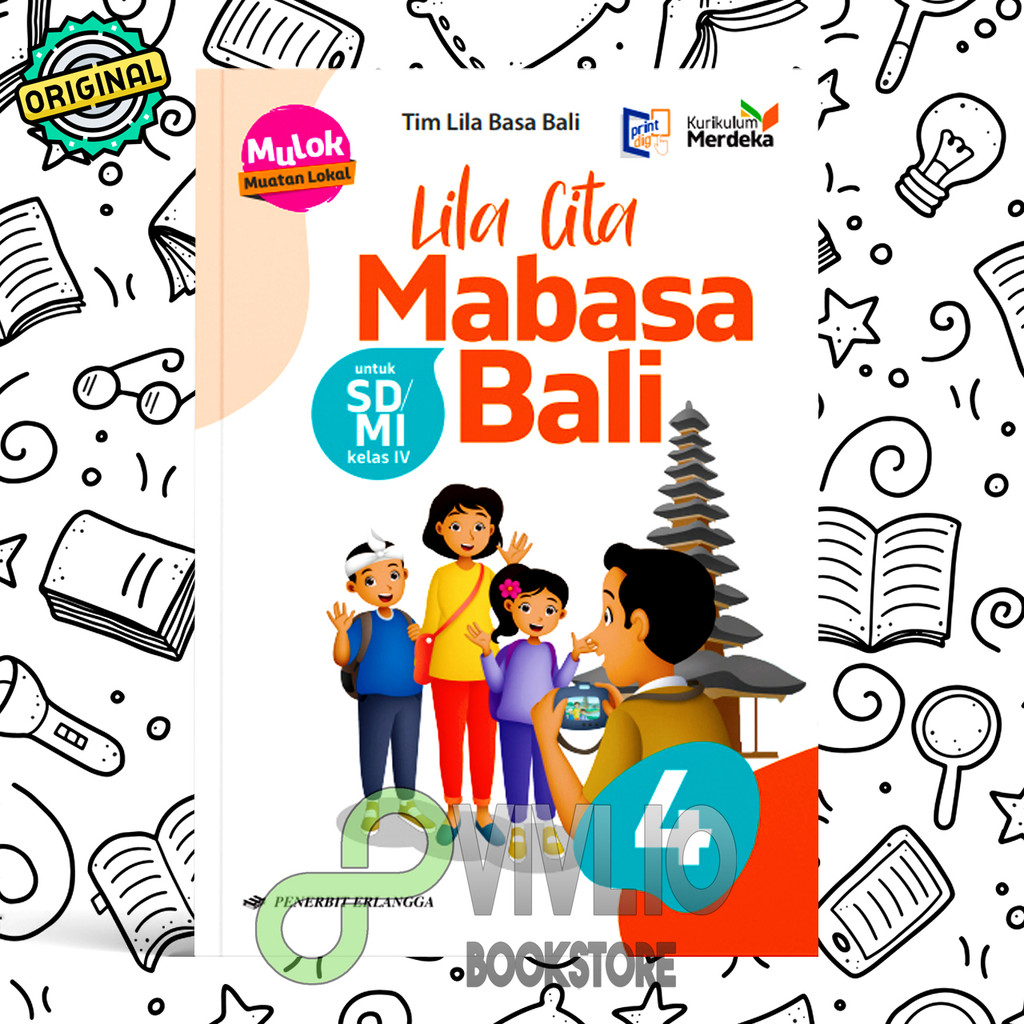 Lila Cita Mabasa Bali untuk SD/MI Kelas IV Erlangga