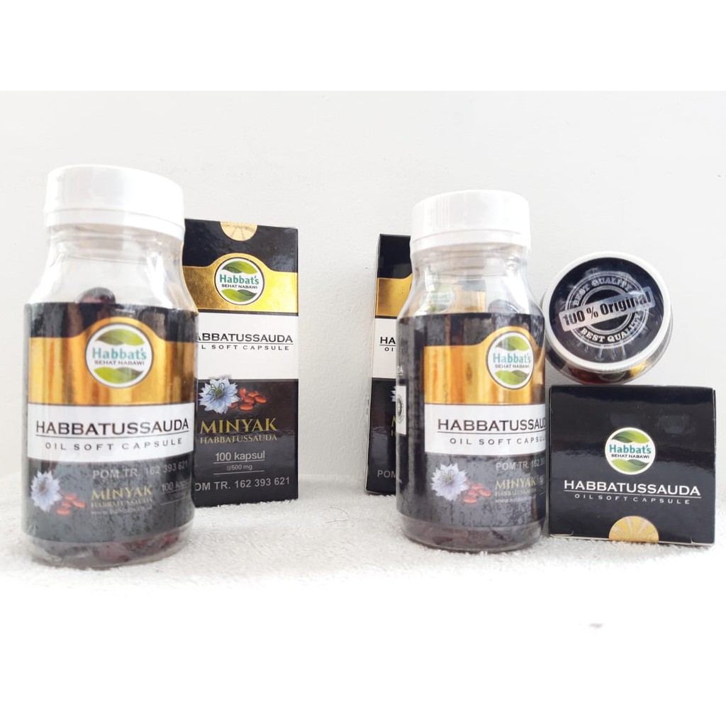 Habbatussauda Oil Soft Capsule Isi 100 Minyak Habbatussauda Murni