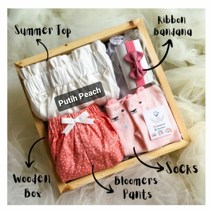 

[New Arrival]Promo!!! PREMIUM Hampers Kado Anak Gift Set Kado Ulang Tahun Anak bayi - 0-1 Year, box hampers
