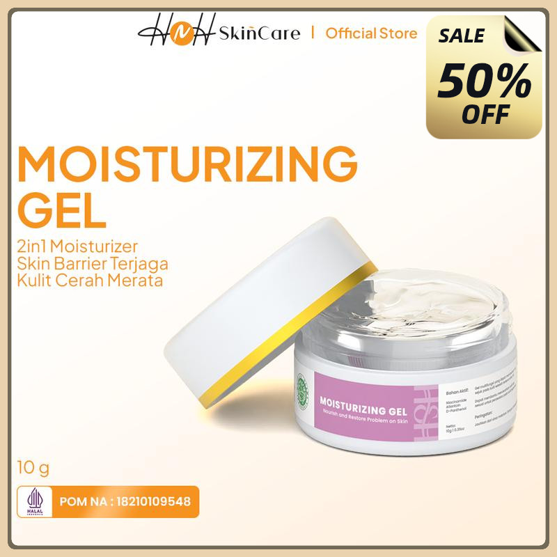 HNH moisturizing Gel / Pelembab Wajah Mencerahkan Dan Memperbaiki Skin Barrier