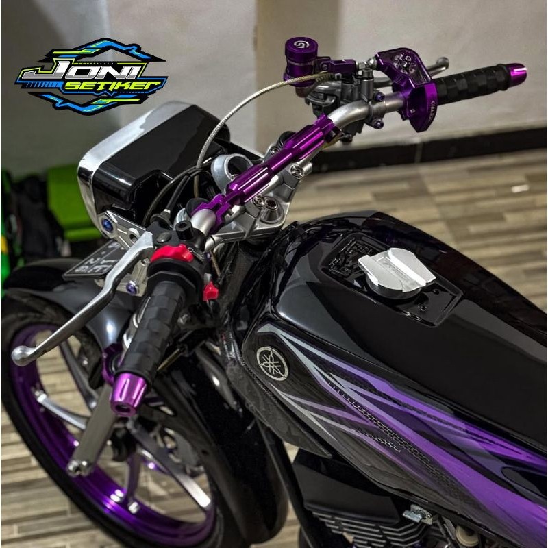 STRIPING STIKER RX KING 2005 VARIASI UNGU,HITAM,PINK STIKER STRIPING RX KING 2005 RX KING 2005