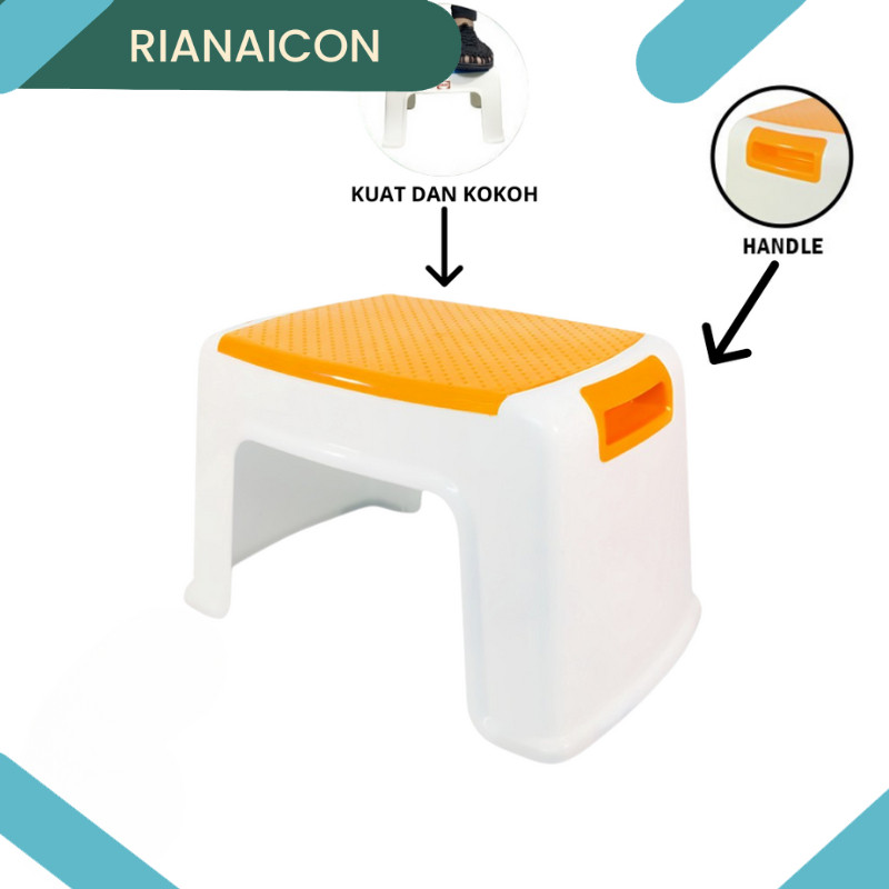 RTY Kursi Jongkok Plastik Kursi Kecil Kursi Anak Bangku Plastik Minimalis Bangku Segi Pendek Tebal