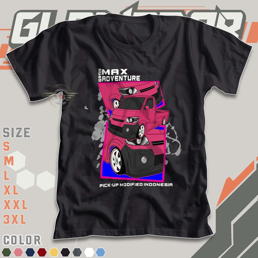 KAOS PICK UP GRANDMAX MODIFIED INDONESIA | Baju Mobil Pickup Grand Max Community | Driver Muda Indon