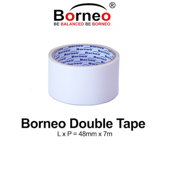 

Double Tape Core Biru 48MMx7M Borneo - Double Tape 2 Inch Borneo - Double Tape Borneo