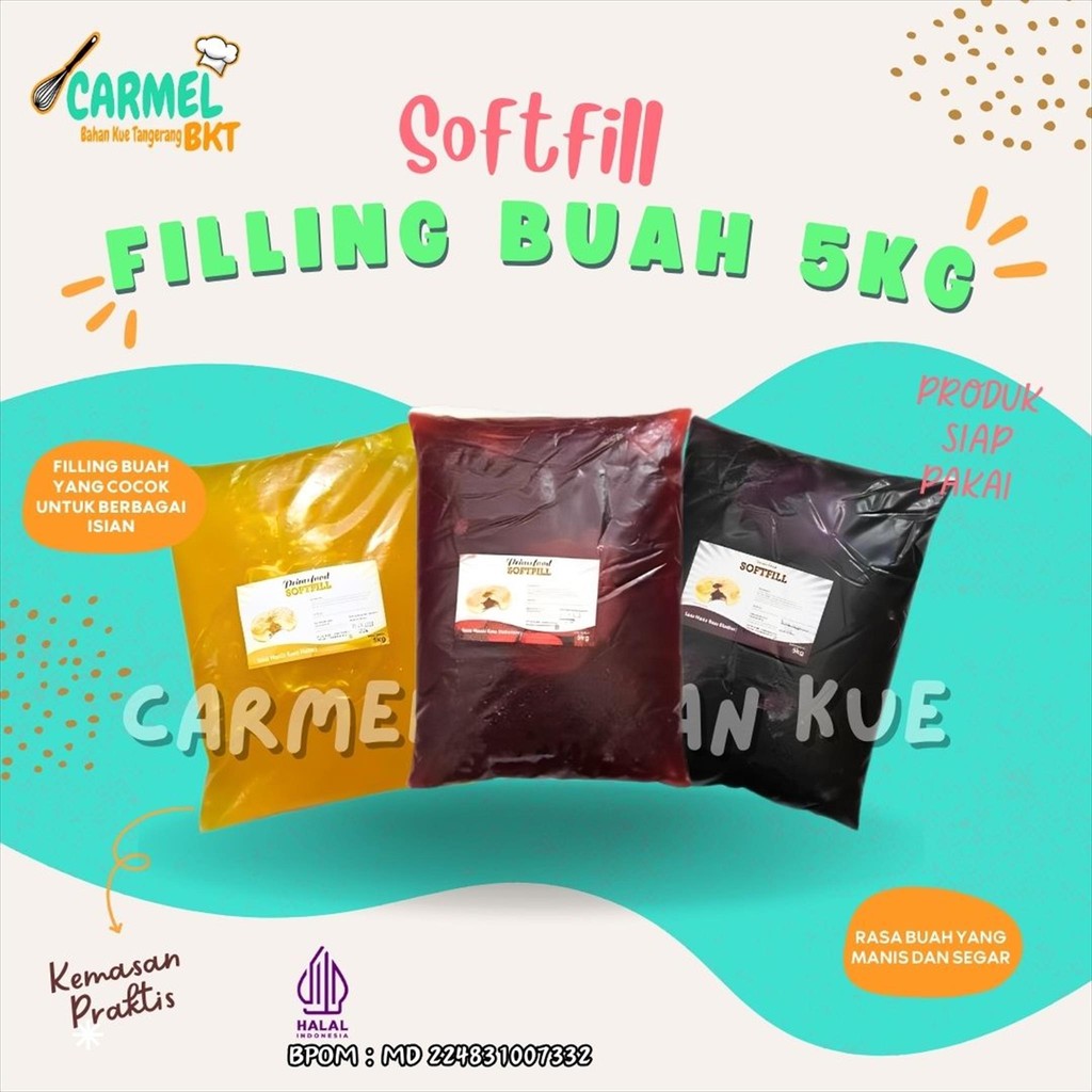 

Selai Buah SOFTFIL Filling 5Kg - Selai Ekonomis