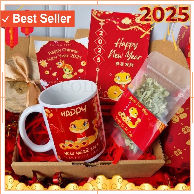 

Hampers Keren KReatif Murah Kekinian / Hampers Imlek Chinese New Year / Kado Imlek Shio Ular / Hadiah Sincia ( CHEN )