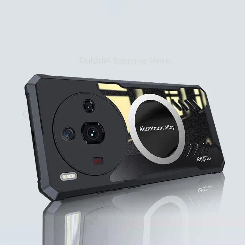 Phone casing ZTE nubia Z50S Pro Nubia Z70S Ultra Z30 Pro Back cover Aluminum Alloy Heat Dissipation 