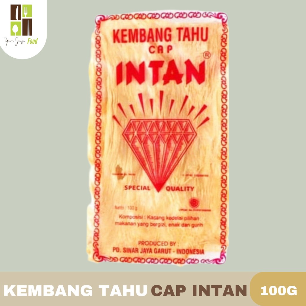 

Kembang Tahu Cap Intan / Kembang Tahu Kering / Tauki Intan Kemasan 100g