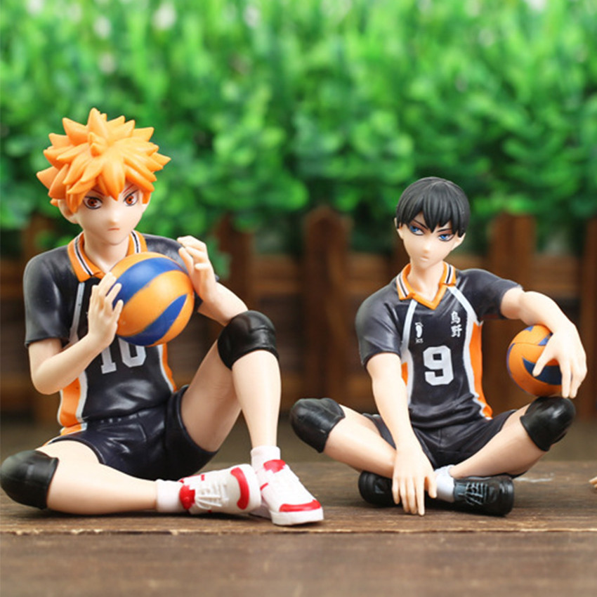 Action Figure haikyuu shoyo Tobito Kageyama shoyo Tobito pegang bola volly shoyo minum Figur Haikyu