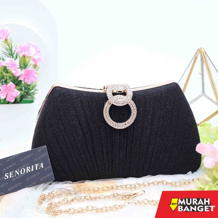 tas selempang wanita simple elegan Tas Pesta Clutch Wanita Kondangan Selempang Import Murah Terbaru 