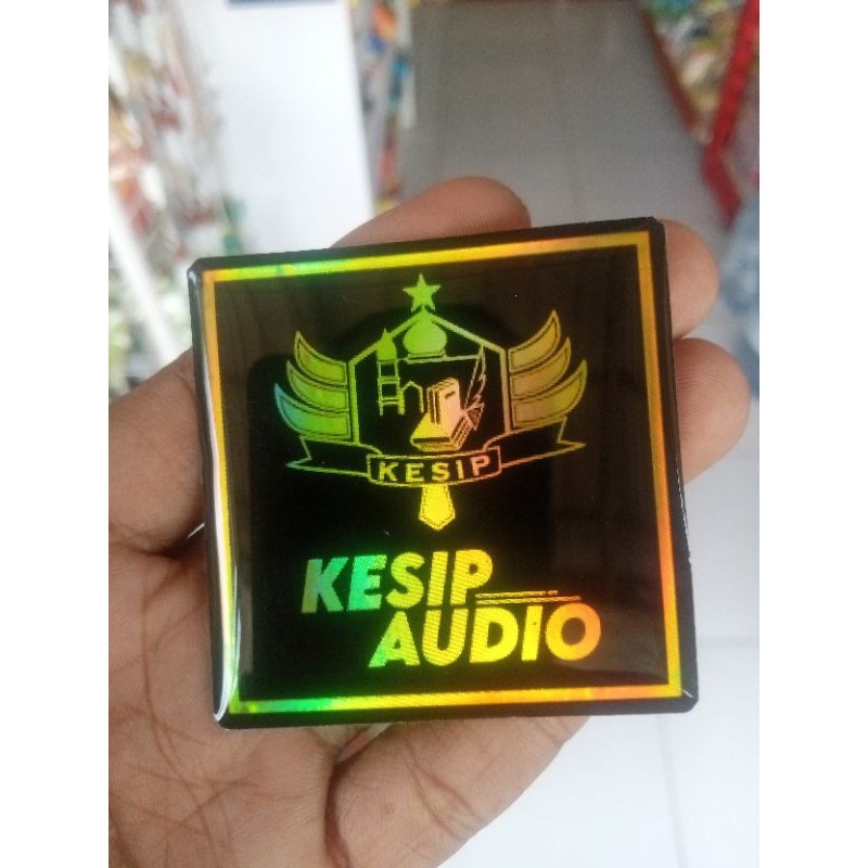 [CUSTOM] EMBLEM RESIN Kotak sama sisi