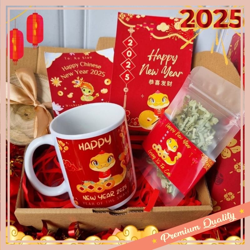 

Hantaran Parcel Paket Hampers Keren Unik Lucu Murah / Hampers Imlek Chinese New Year / Kado Imlek Shio Ular / Hadiah Sincia ( CHEN )