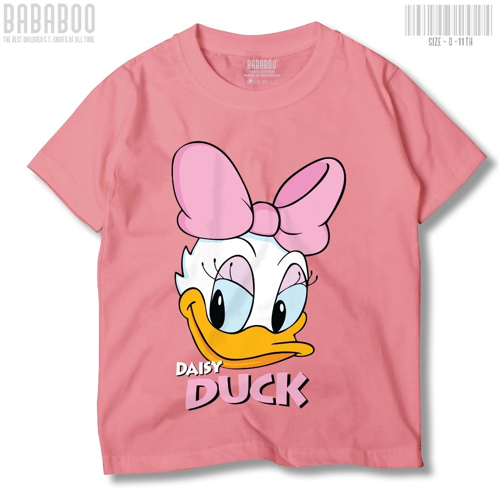 Baju Kaos Anak Daisy Duck Donald Duck Disney Donald Duck Baju Distro Anak 1-12 Tahun Perempuan