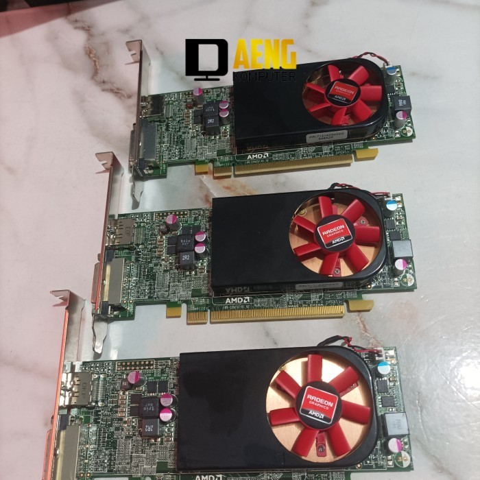 VGA Card PC AMD Radeon R7 200 series 2 GB 128 Bit DDR3 Profil Standar Support motherboard intel dan 
