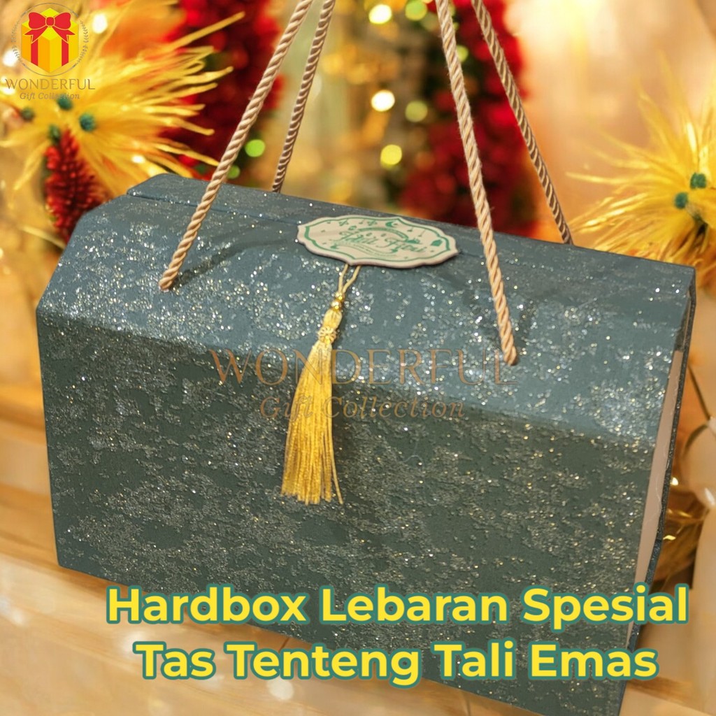 

Hardbox Hijau Lebaran/Ramadhan Wallpaper Tali Tenteng 30 x 15 x 15 - RMD-WP-T-TL-L